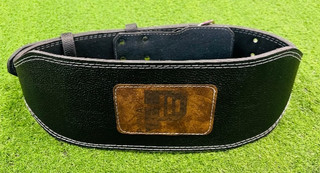 کمربند بدنسازی چرم طبیعی رنگ مشکی